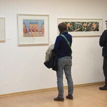 Vernissage der Ausstellung DRUCKKUNST