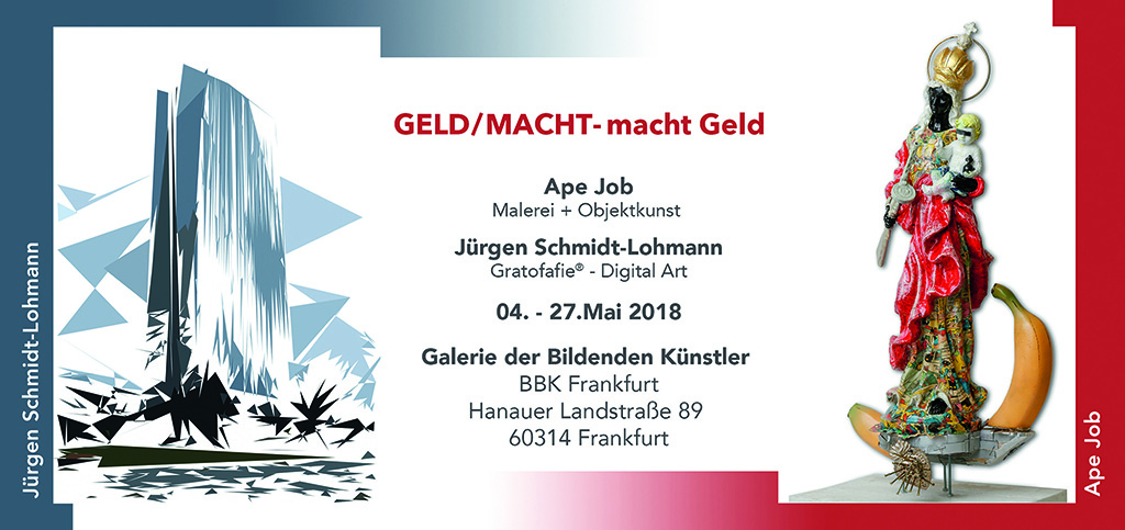 Ausstellung Geld / Macht - macht Geld , Ape Job, Jürgen Schmidt-Lohmann