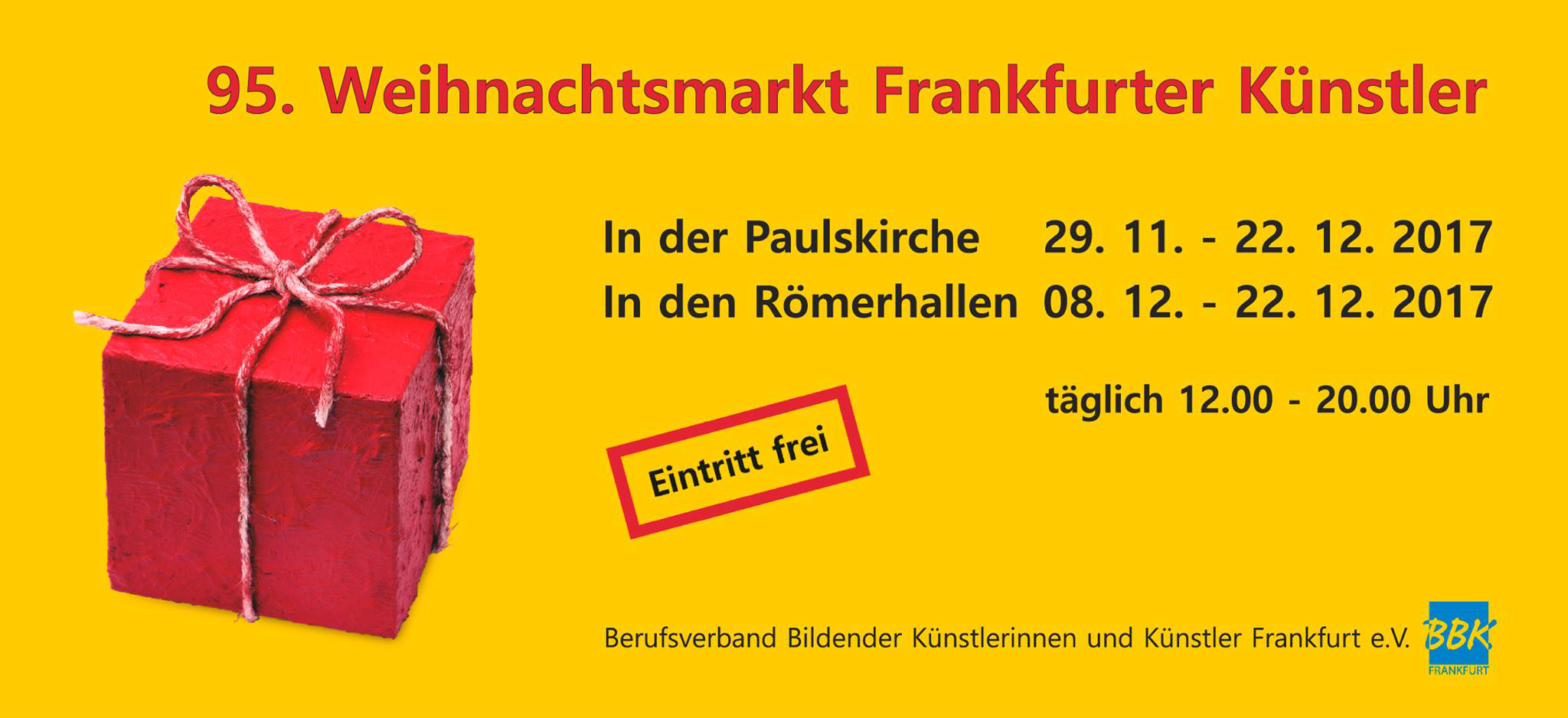 95 Frankfurter Künstlerweihnachtsmarkt